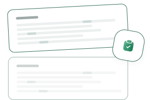 Illustration of compliance checks on documents